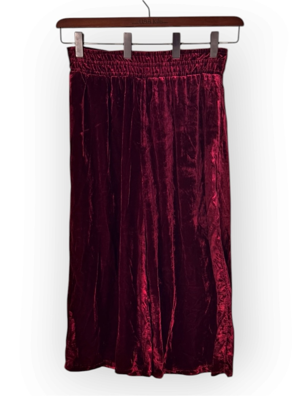 Anthropologie Somerset Pants Plum Velvet
Wide Leg Large NWT - Picture 6 of 10